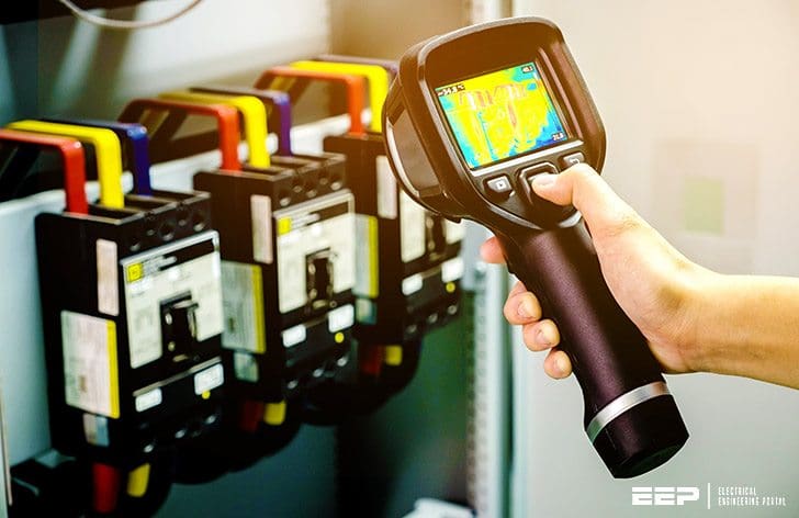 thermography method inspecting electrical equipment